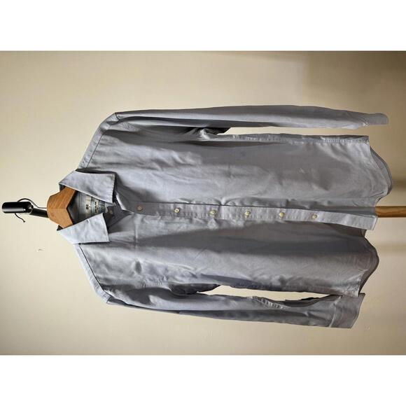 Uniqlo Men's Light Blue Slim Fit Dress Shirt - Picture 2 of 4